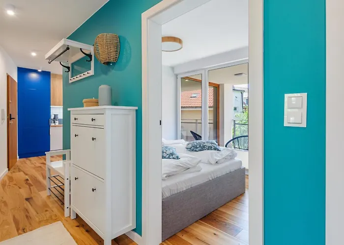 Lägenhet Enklawa Krynica Morska, Sun & Snow *