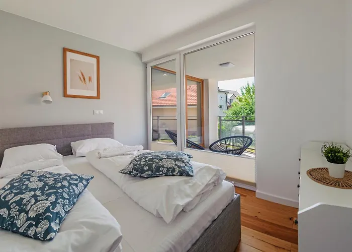 Lägenhet Enklawa Krynica Morska, Sun & Snow