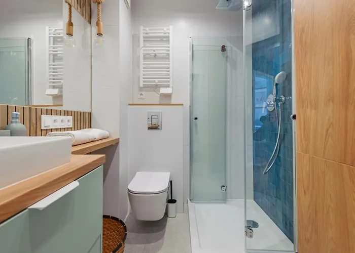 Lägenhet Enklawa Krynica Morska, Sun & Snow *